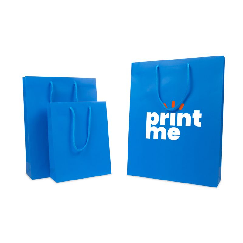 Luxury paper bags - Fluor matt